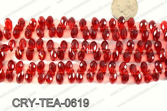 Top drilled teardrop crystals 6x12mm CRY-TEA-0619