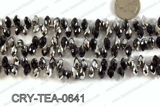 Top drilled teardrop crystals 6x12mm CRY-TEA-0641