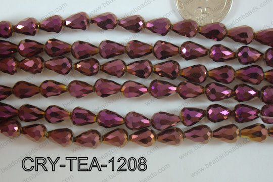 Angelic Crystal Tear Drop 12x8mm CRY-TEA-1208