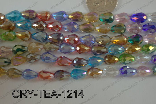 Angelic Crystal Tear Drop 12x8mm CRY-TEA-1214