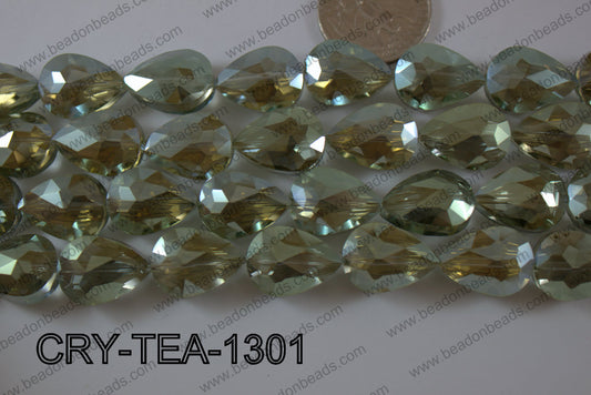 Angelic Crystal Teardrop Flat 13x18mm CRY-TEA-1301