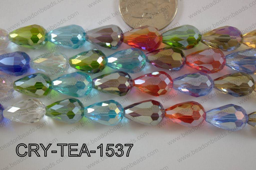 Angelic Crystal Teardrop 10x15mm CRY-TEA-1537