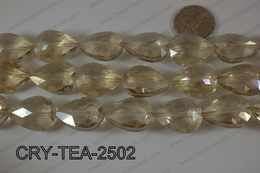 Angelic Crystal Teardrop Faceted 18x25mm CRY-TEA-2502