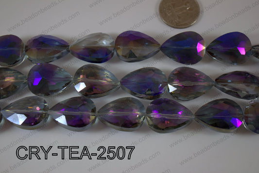 Angelic Crystal Teardrop Faceted 18x25mm CRY-TEA-2507
