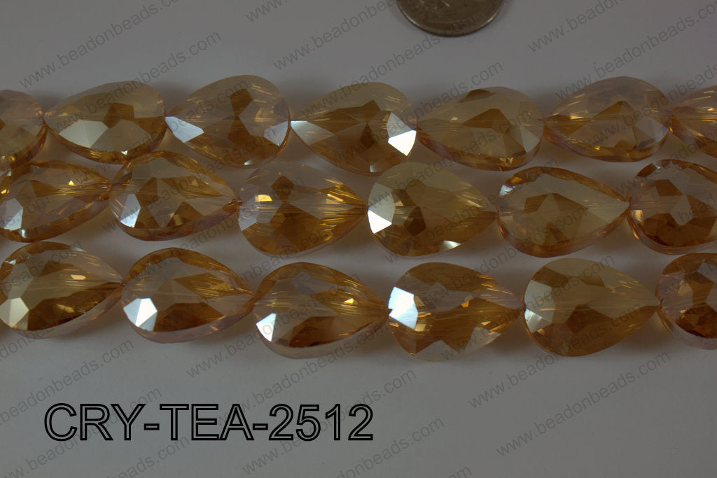 Angelic Crystal Teardrop Faceted 18x25mm CRY-TEA-2512