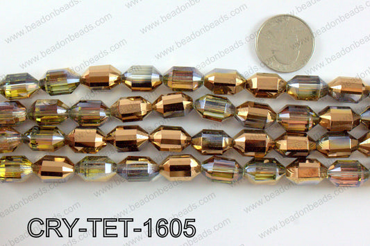 Tetragonal shaped crystal 10x16mmCRY-TET-1605