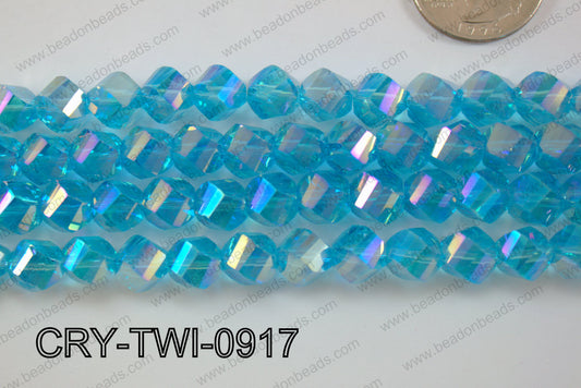 Angelic Crystal Twisted 9mm CRY-TWI-0917