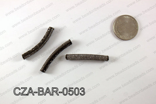 CZ MICRO PAVE BAR 5X40MM CZA-BAR-0503