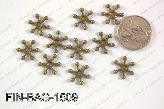 Finding Bead 250g Bag 15x15mm FIN-BAG-1509