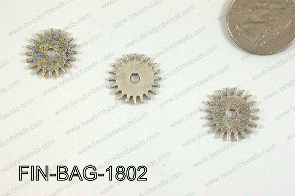Finding Spacer Silver 18mm FIN-BAG-1802