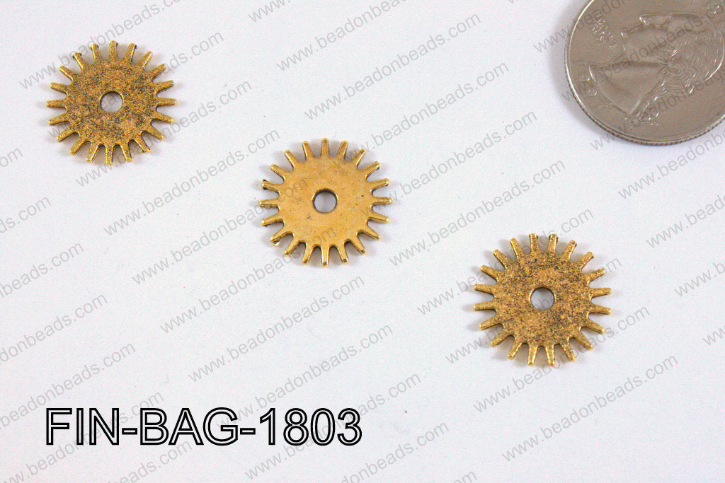 Finding Spacer Gold 18mm FIN-BAG-1803