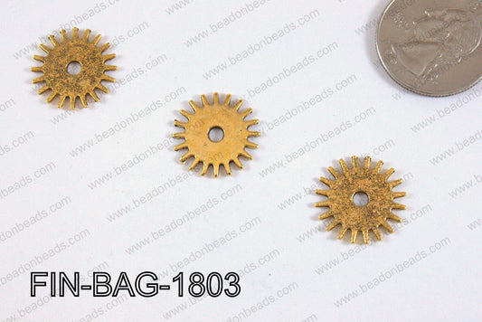 Finding Spacer Gold 18mm FIN-BAG-1803