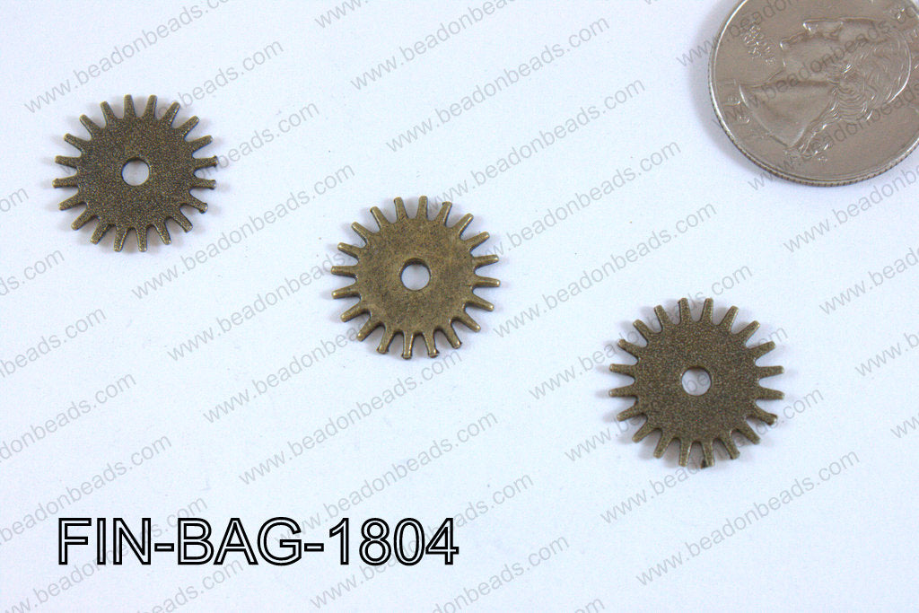 Finding Spacer Bronze 18mm FIN-BAG-1804