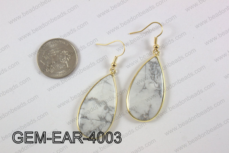 tear drop earring GEM-EAR-4003