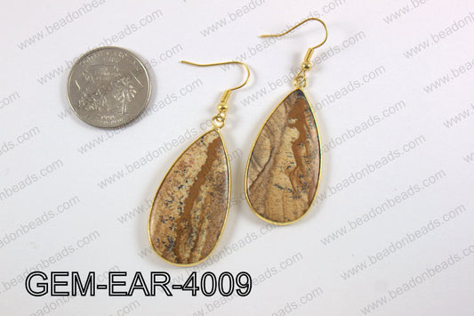 tear drop earring GEM-EAR-4009