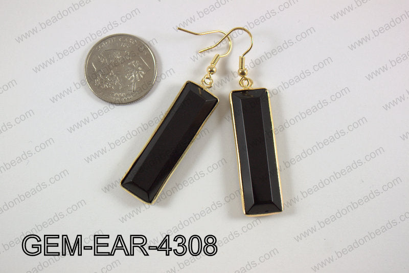 rectangle earring GEM-EAR-4308