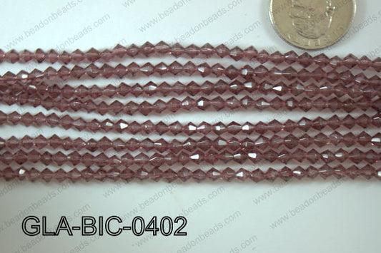 Glass Bicone 4mm GLA-BIC-0402