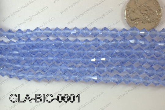 Glass Bicone 6mm GLA-BIC-0601