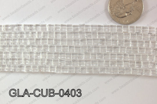 Glass Cube 4mm GLA-CUB-0403
