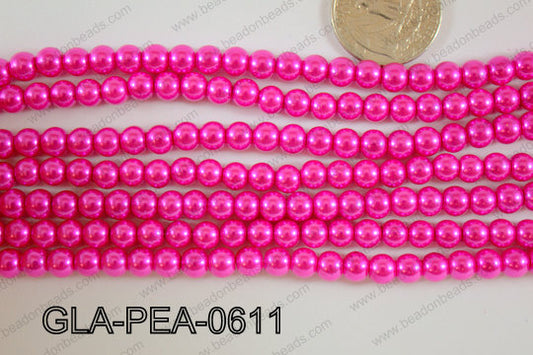 Glass Pearl 6mm GLA-PEA-0611