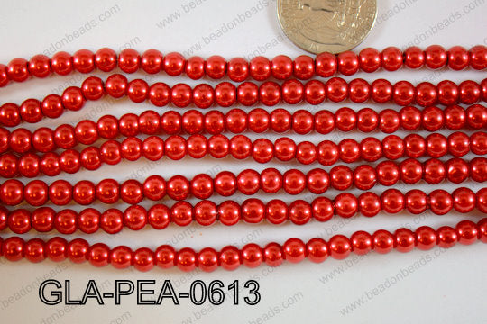 Glass Pearl 6mm GLA-PEA-0613