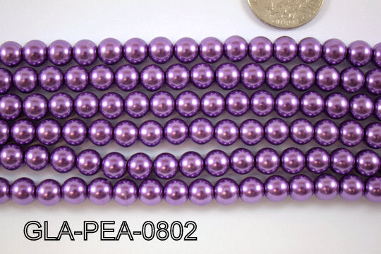 Glass Pearl 8mm GLA-PEA-0802