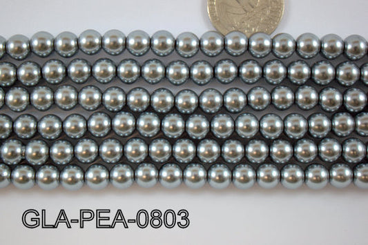 Glass Pearl 8mm GLA-PEA-0803