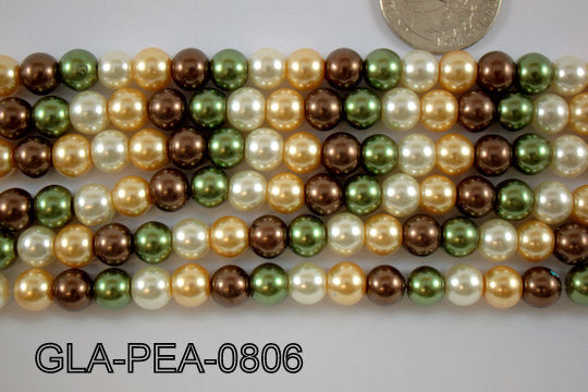 Glass Pearl 8mm GLA-PEA-0806