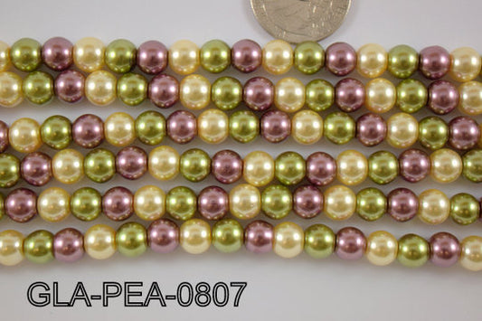 Glass Pearl 8mm GLA-PEA-0807