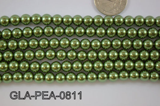 Glass Pearl 8mm GLA-PEA-0811