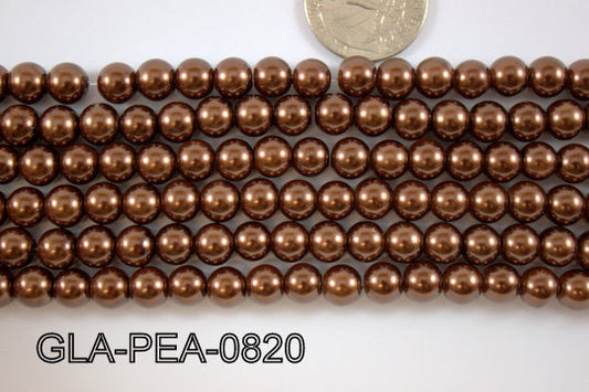 Glass Pearl 8mm GLA-PEA-0820