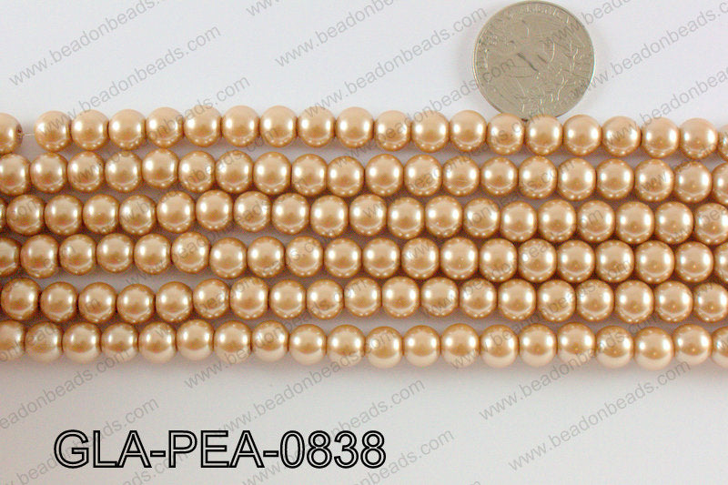 GLASS PEARL 8MM GLA-PEA-0838