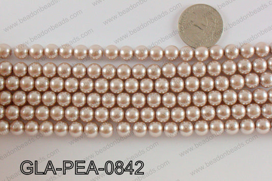 GLASS PEARL 8MM GLA-PEA-0842