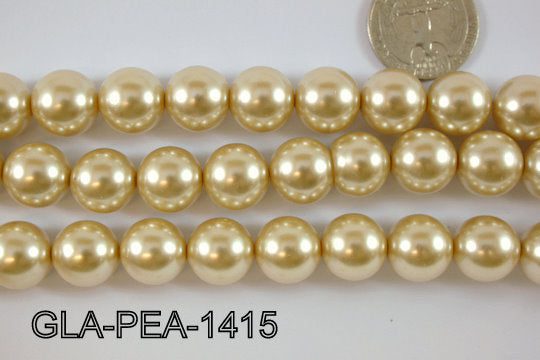 Glass Pearl 14mm GLA-PEA-1415
