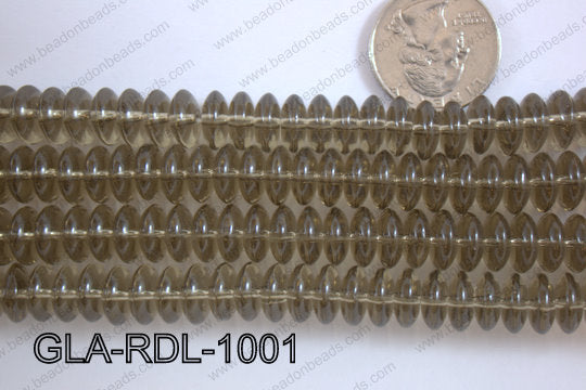 Glass Rondel 10mm GLA-RDL-1001