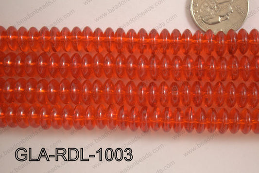 Glass Rondel 10mm GLA-RDL-1003