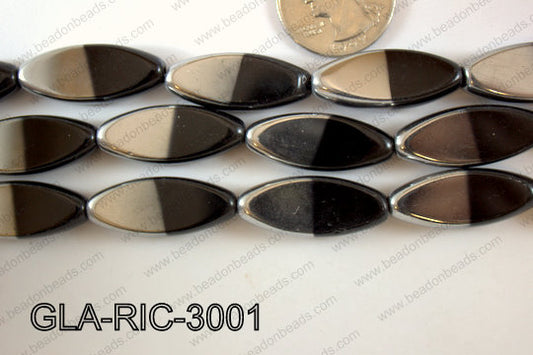 Glass Rice 12x30mm GLA-RIC-3001