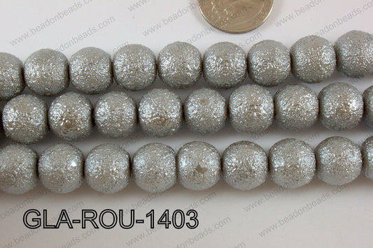Glass Round 14mm grey GLA-ROU-1403
