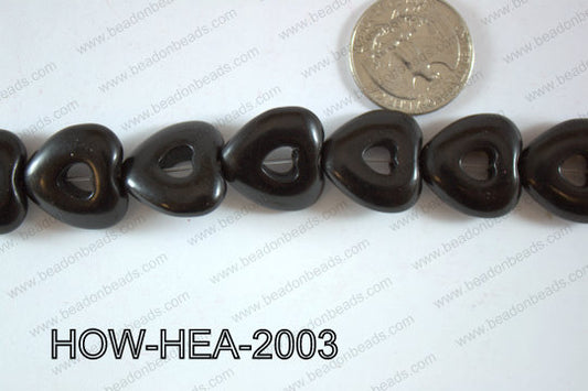 Howlite Heart 20x20mm HOW-HEA-2003