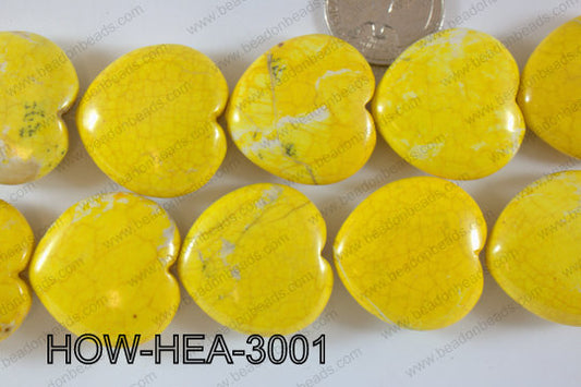 Magnesite Heart 30x30mm HOW-HEA-3001