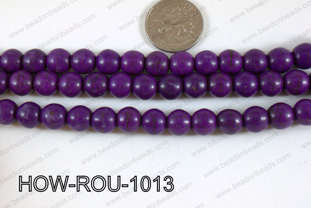 Howlite Round Faceted 32 cut White 10mm HOW-ROU-1013