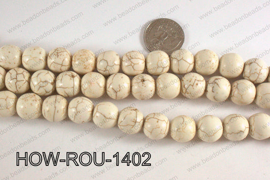 Howlite Round White 14mm HOW-ROU-1402