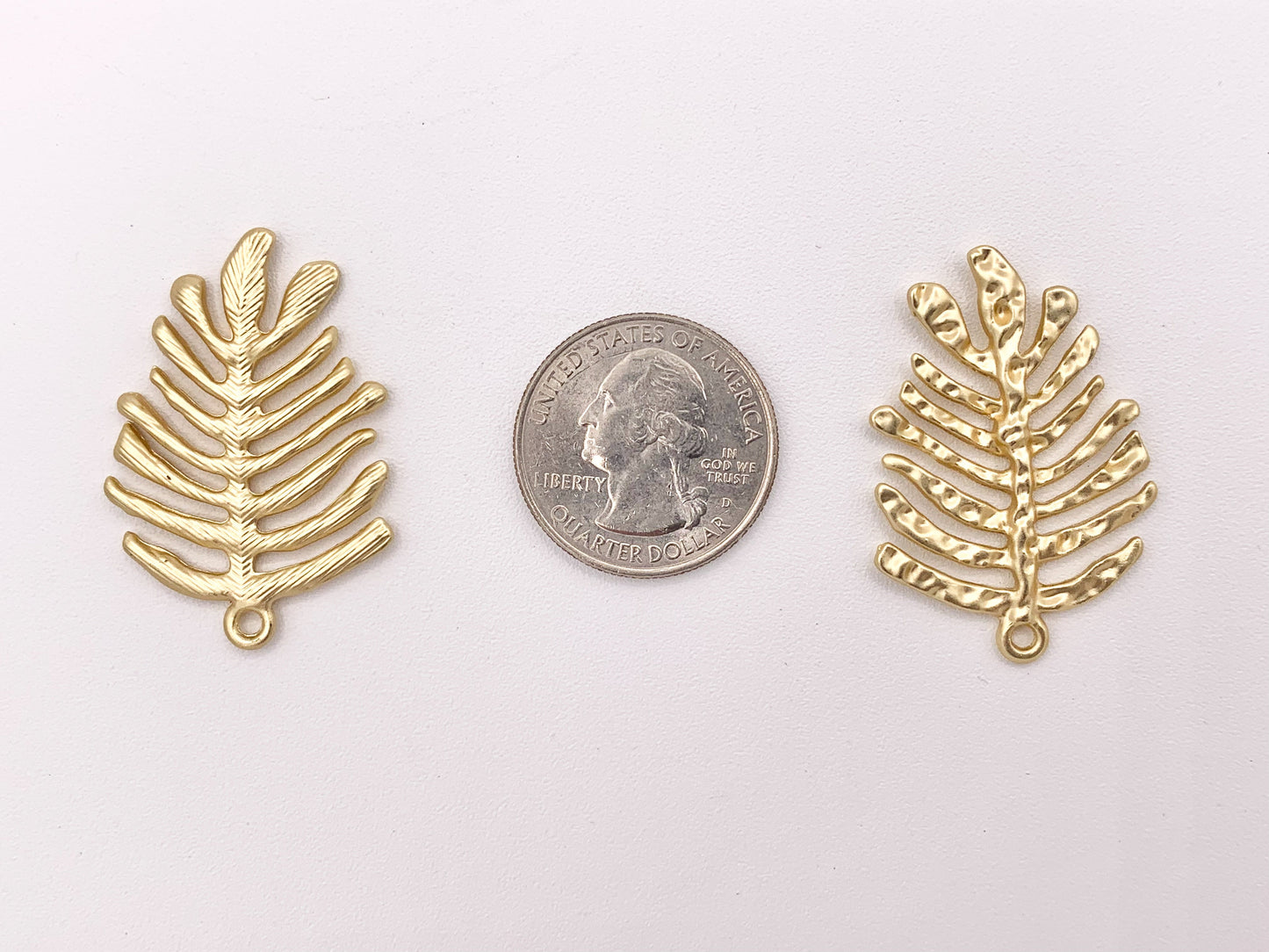 25x37mm Pewter Oak Leaf Pendants Double Sided 2 Styles in 1 Leaf Charms Bulk Order in Matte Gold, Gold, Silver, Brass, Gunmetal and Patina