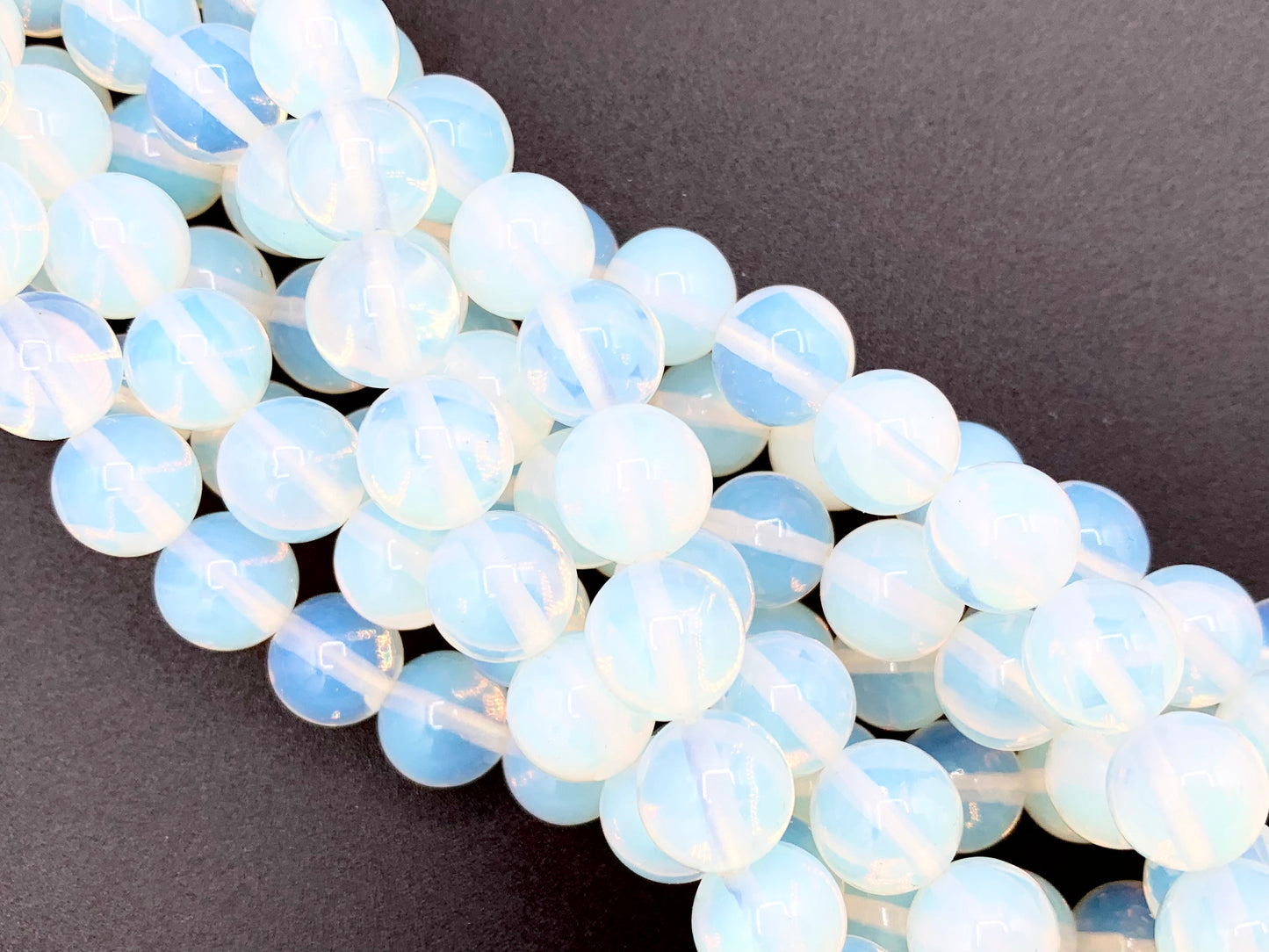 Opalite Round Smooth Shiny Beads 4mm 6mm 8mm 10mm 12mm 14mm 16mm Around 15"
