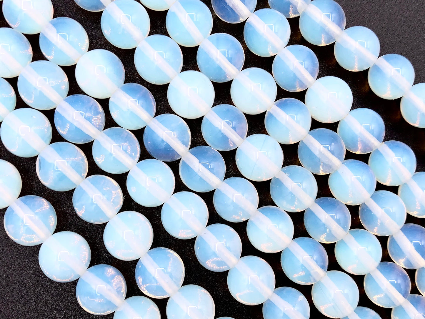 Opalite Round Smooth Shiny Beads 4mm 6mm 8mm 10mm 12mm 14mm 16mm Around 15"