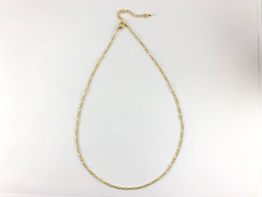 Delicate Gold Plated Dainty Minimalist Link Necklace 10PCS