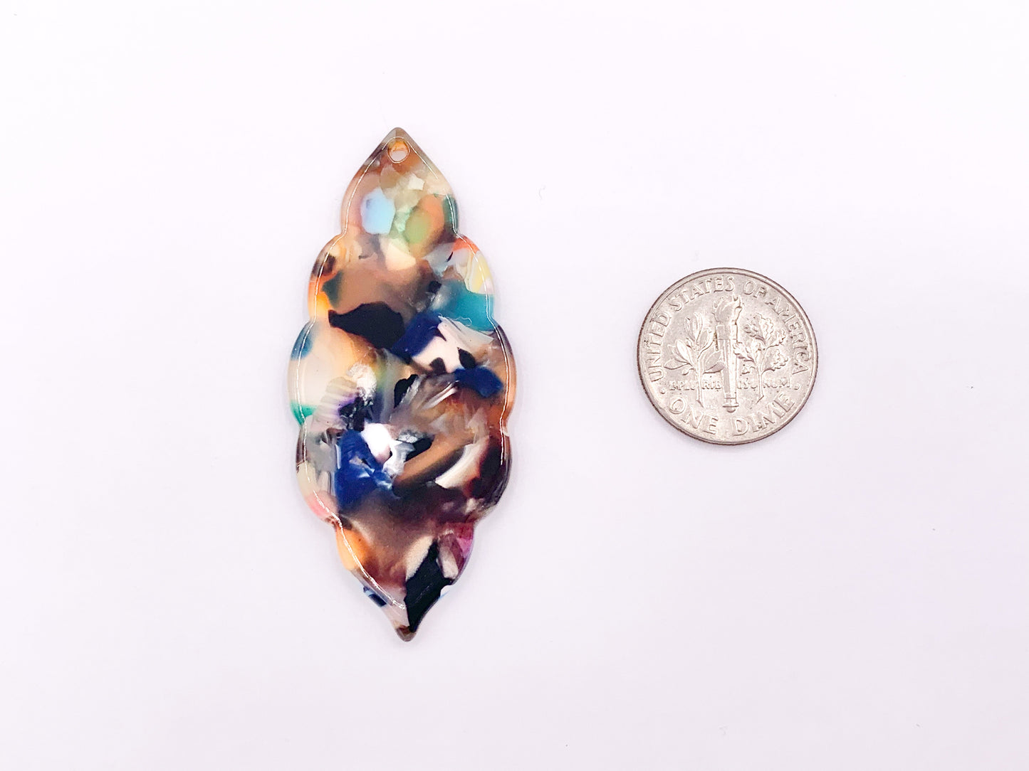 22x50mm Acetate Marquis Earring Pendants Acetate Earring Findings For Jewelry Making 5 Colors Available 10PCS