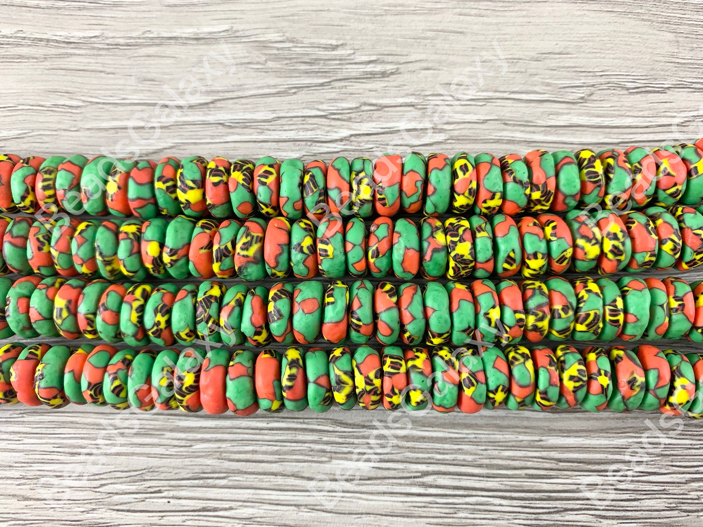 Handmade Recycled Sankas Glass Beads From Ghana Africa