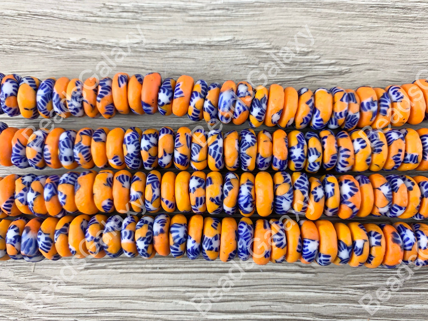 Handmade Recycled Sankas Glass Beads From Ghana Africa