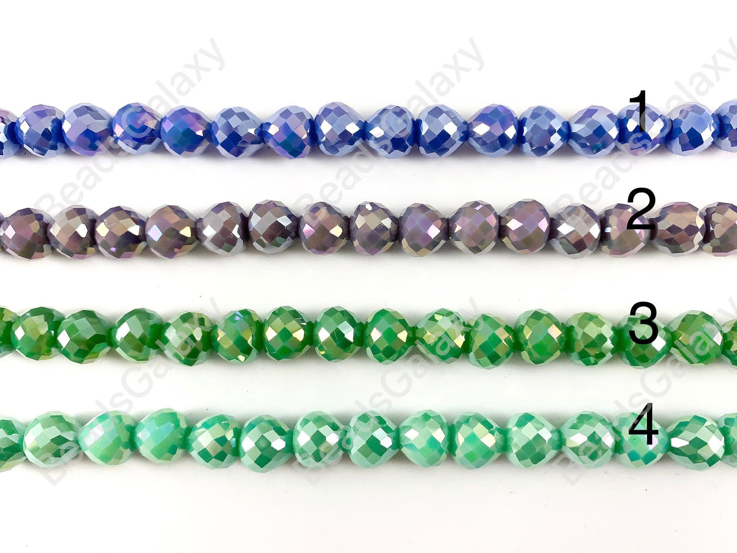 Faceted Shiny 9x10mm Dyed Glass Fat Teardrop Crystal Strands